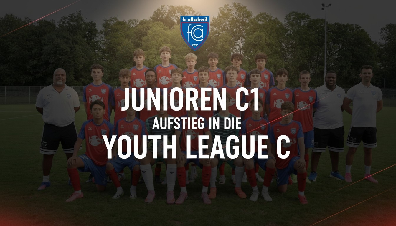 Junioren C1 steigen in die Youth League C auf